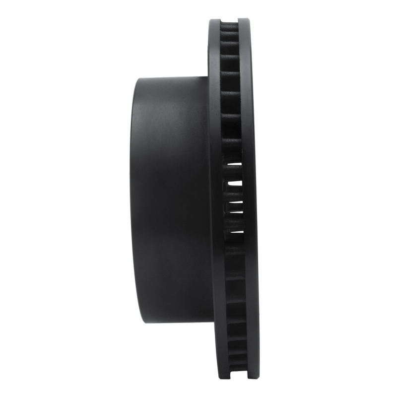 Dodge Ram 3500 Brake Rotor (1) - Front Left - R1 Concepts - Drilled & Slotted - Black - `00-`02